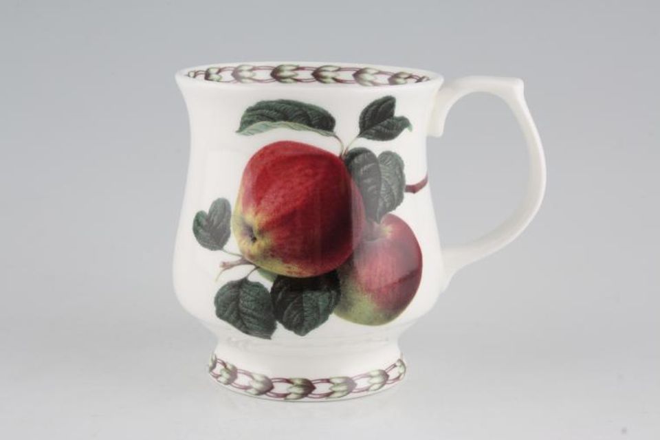 Queens Hookers Fruit Mug Apple - Red - Craftsman shape 3 1/8" x 3 1/2"