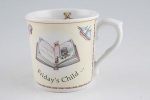Royal Worcester Days Of The Week - Children's Ware Mug