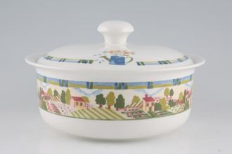 Sell Johnson Brothers Meadow Brook Casserole Dish + Lid No Handles 3pt