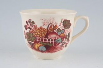 Sell Masons Fruit Basket - Pink Teacup tall cup, no pattern inside cup 3 3/8" x 2 7/8"