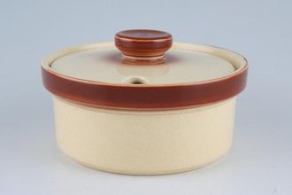 Wedgwood Sahara Sugar Bowl - Lidded (Tea) Cut Out in Lid/ Jam Pot