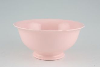 Wedgwood Alpine Pink - Plain Edge Sugar Bowl - Open (Tea) Scalloped Edge 5 3/4"