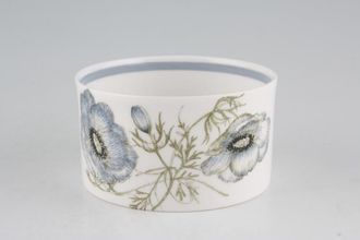 Susie Cooper Glen Mist - Signed In Blue Sugar Bowl - Open (Coffee) Sraight sided 3" x 1 5/8"
