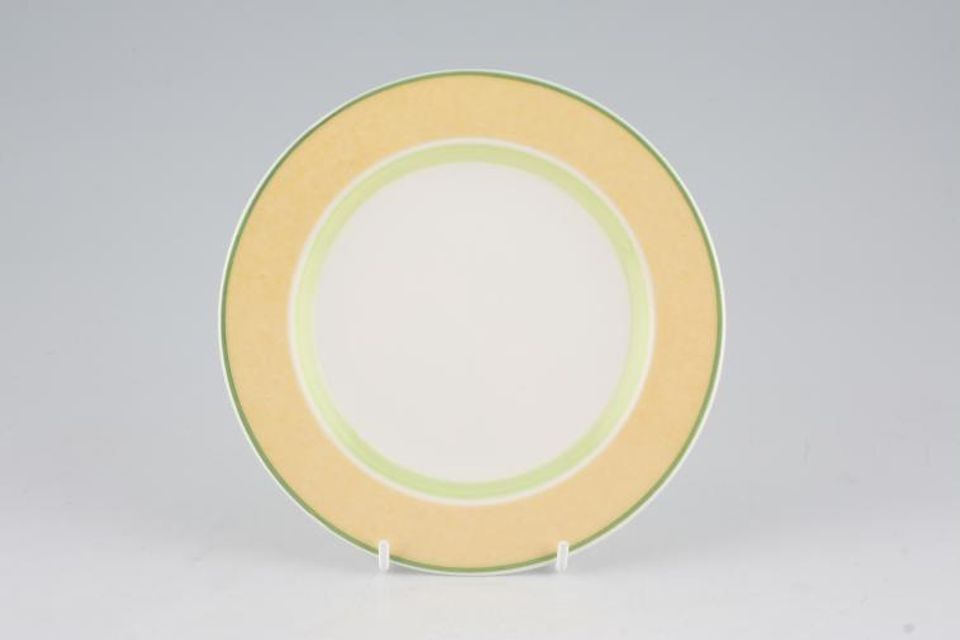 Villeroy & Boch Twist Colour Tea / Side Plate Yellow 6 1/4"