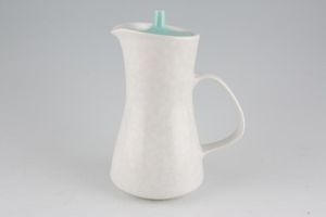 Poole Twintone Seagull and Ice Green Hot Water Jug