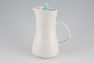 Poole Twintone Seagull and Ice Green Hot Water Jug 1pt