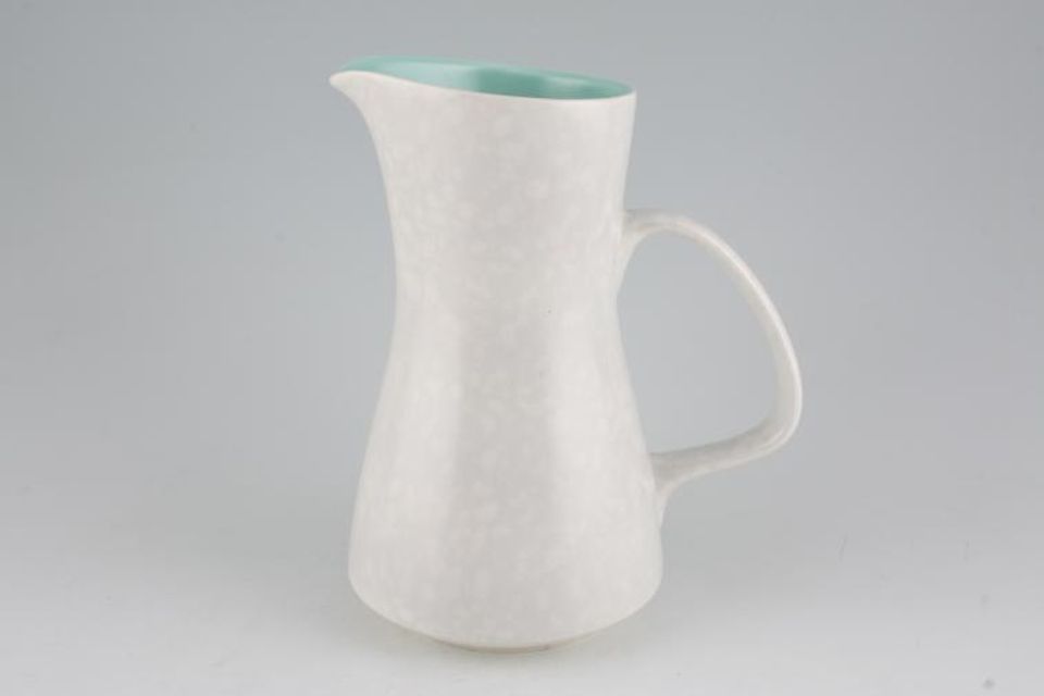 Poole Twintone Seagull and Ice Green Jug 1 1/2pt