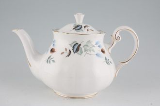 Colclough Linden - 8162 Teapot Footed (Check handle shape) 1 3/4pt