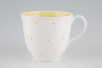 Susie Cooper Raised Spot - Lemon Teacup 3 1/4" x 2 3/4"