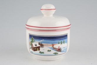 Villeroy & Boch Naif Christmas Sugar Bowl - Lidded (Tea)