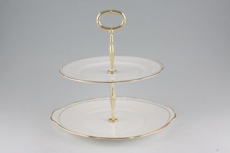 Sell Duchess Ascot - Gold Cake Stand 2 tier