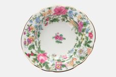 Crown Staffordshire Thousand Flowers Fruit Saucer Eared 5 1/2" thumb 2