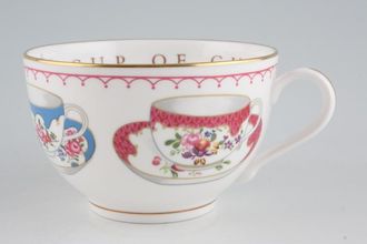 Royal Worcester Cup of Cups Breakfast Cup Pink / Multi-colour 4 3/8" x 2 3/4"