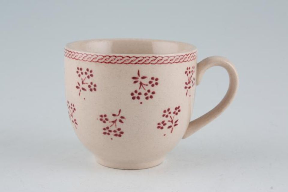 Laura Ashley/Johnson Bros Petite Fleur - Pink Coffee Cup 2 1/2" x 2 1/4"
