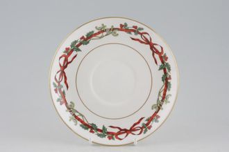 Sell Royal Worcester Holly Ribbons Breakfast Saucer 6 1/2"