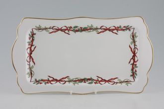Sell Royal Worcester Holly Ribbons Sandwich Tray 13" x 7 1/8"