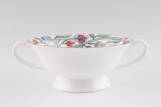 Royal Worcester Jacobean Floral Soup Cup