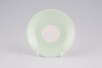 Sell Queen Anne Glade Coffee Saucer Green 4 3/4"