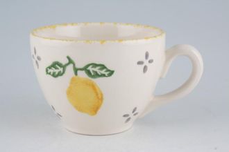 Laura Ashley Summer Fruits Teacup Lemon 3 3/4" x 2 7/8"