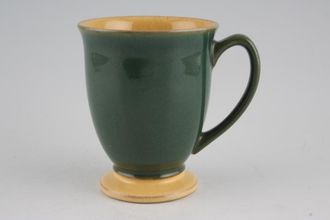 Sell Denby Spice Mug Footed, Green/Mustard, Mustard foot 3 1/2" x 4 1/4"