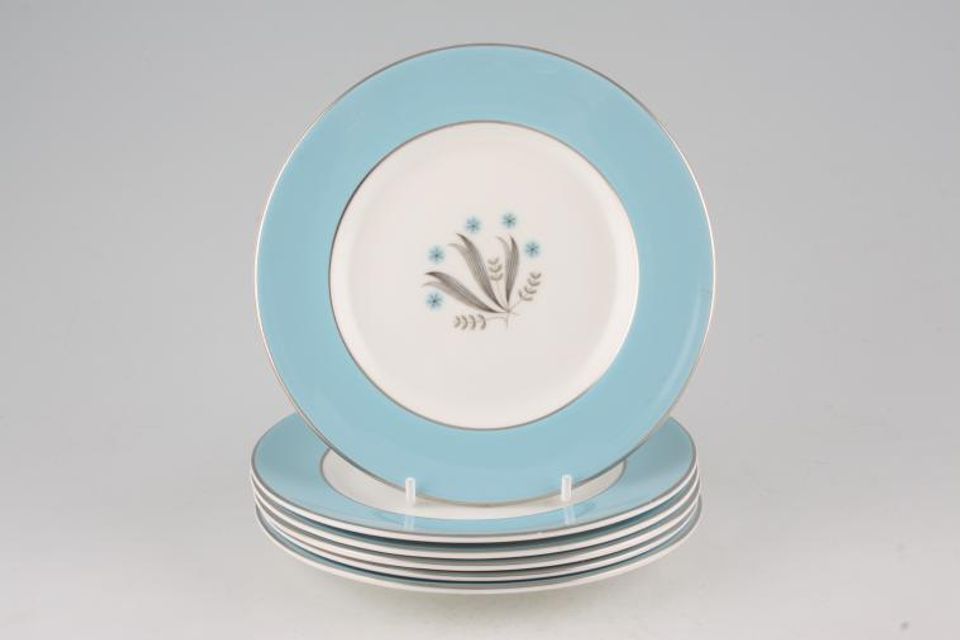 Royal Doulton Caprice - H4950 Tea / Side Plate - Set of 6 6 1/2"