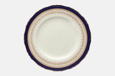 Royal Worcester Regency - Blue - Cream China Breakfast / Lunch Plate 9" thumb 1
