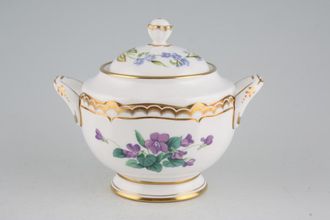 Royal Worcester Sandringham - Floral Sugar Bowl - Lidded (Tea)