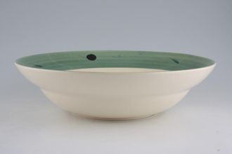 Poole Fresco - Green Serving Bowl Shades may vary 12 1/2"