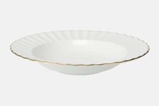 Royal Worcester Strathmore - White - Fluted Rimmed Bowl 8" thumb 1