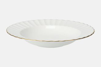 Sell Royal Worcester Strathmore - White - Fluted Rimmed Bowl 8"