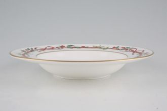 Sell Royal Worcester Holly Ribbons Rimmed Bowl 9 1/4"