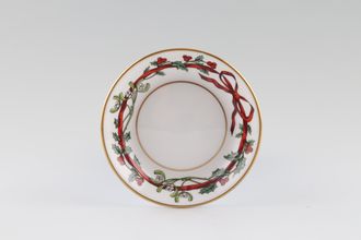 Royal Worcester Holly Ribbons Sweet Dish Round 4"