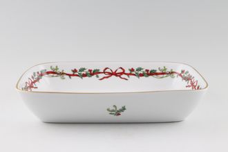 Sell Royal Worcester Holly Ribbons Serving Dish 10 1/4" x 6 3/4"