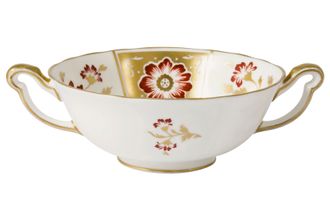 Royal Crown Derby Derby Panel - Red Soup Cup