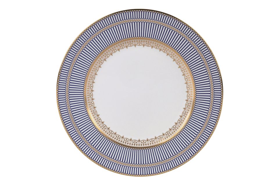 Wedgwood Anthemion Blue Dinner Plate 10 1/2"
