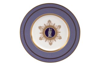 Wedgwood Anthemion Blue Breakfast / Lunch Plate 9"