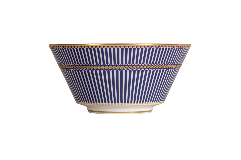 Wedgwood Anthemion Blue Soup / Cereal Bowl 6"
