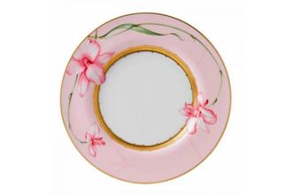 Wedgwood Orchid Dinner Plate Pink Rim 11"