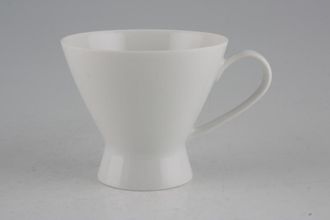 Rosenthal Classic Rose Range - Plain White Coffee Cup 2 3/4" x 2 3/8"