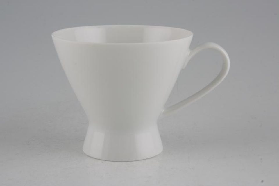 Rosenthal Classic Rose Range - Plain White Coffee Cup 2 3/4" x 2 3/8"