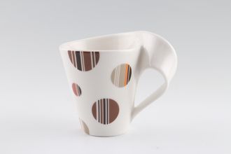 Villeroy & Boch New Wave Caffe - Chocolate Drops Mug 4" x 4 1/2", 0.35l