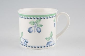 Villeroy & Boch Provence - Blue and White Coffee Cup 2 3/8" x 2 1/8"
