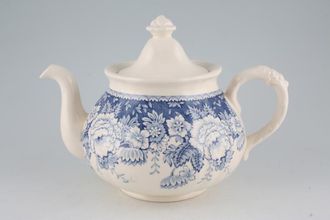 Masons Blue and White Teapot 2 1/4pt