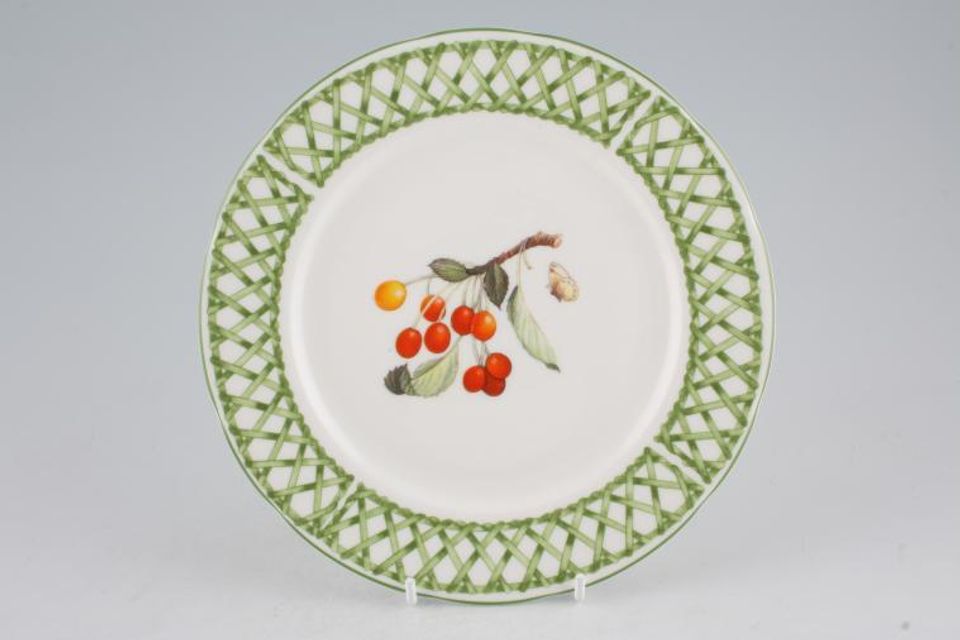 Duchess Carolina Fruits Salad/Dessert Plate Cherries design 7 3/8"