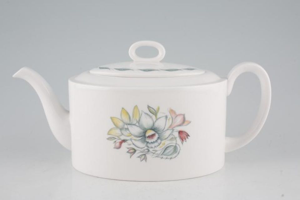 Susie Cooper Bridal Bouquet - Fern Teapot Oval 1 1/4pt