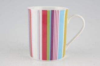 Sell Marks & Spencer Maxim Stripe - Vertical Mug Blue, Green, Pink 3" x 3 5/8"
