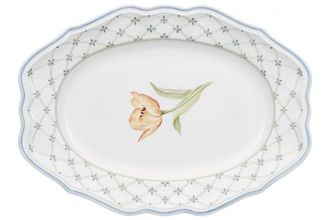 Villeroy & Boch Flower Dream Oval Platter 14 1/2"