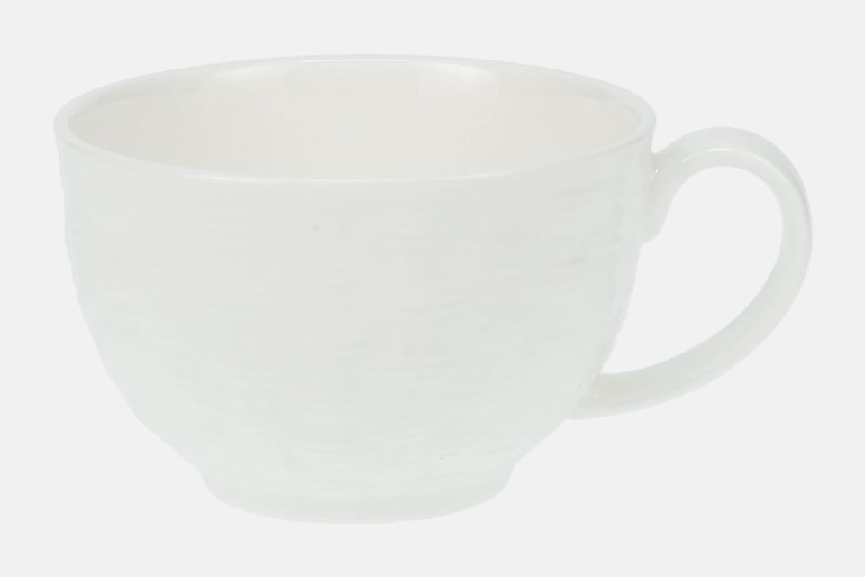 Aynsley Basketweave - White Breakfast Cup 4" x 2 1/2"