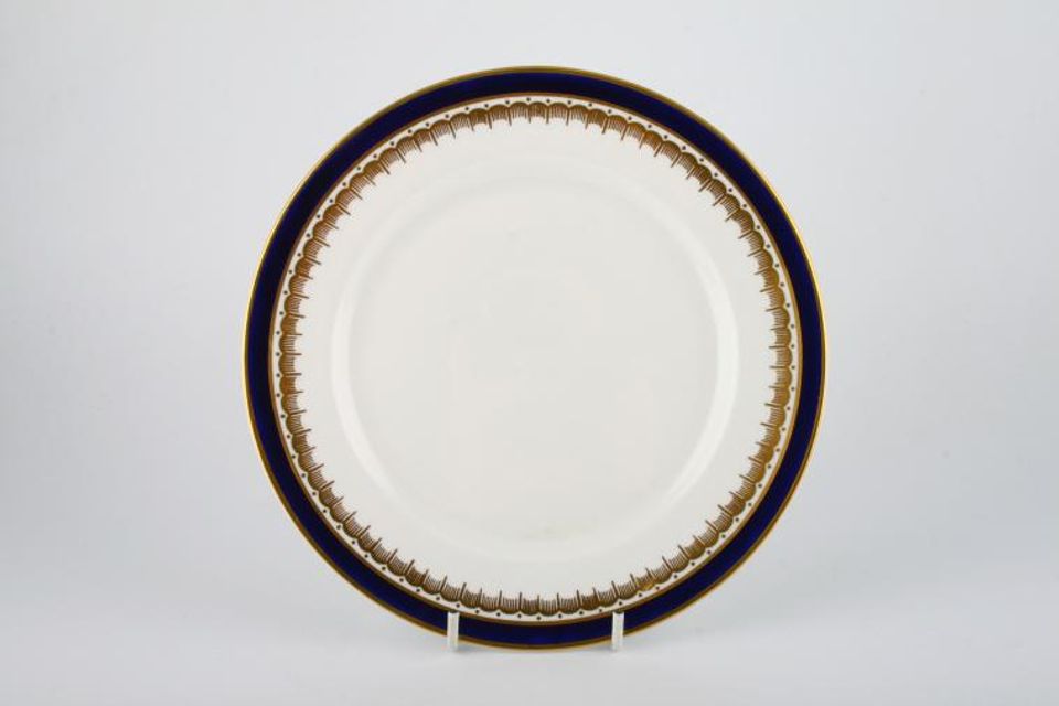 Aynsley Embassy - Cobalt - Smooth Rim Breakfast / Lunch Plate 9 1/8"