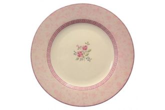 Johnson Brothers Pink Damask Dinner Plate 10 1/2"